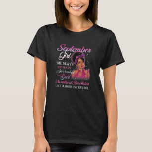 Girl She Slays She Prays Beautifu T-Shirt