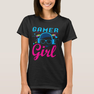 Girl-Shirt-Videospielgeschenke für Gaming-Gamer T-Shirt