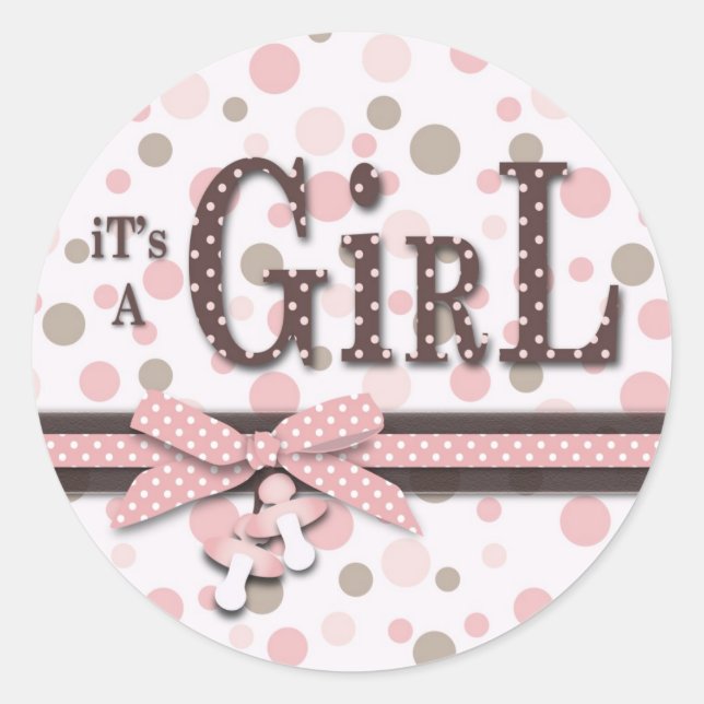 Girl Sticker (Vorderseite)