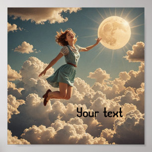 Girl-Traumretro Poster