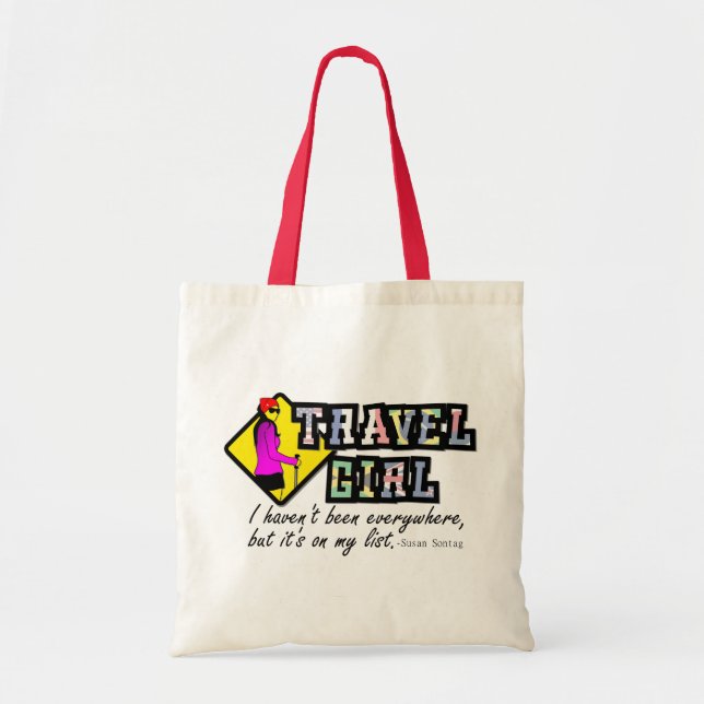 Girl-Travel Tragetasche (Vorne)