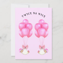Girl Twins Baby Shower
