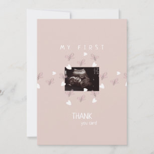 Girl Ultrasound Butterfly Funny Baby Danke
