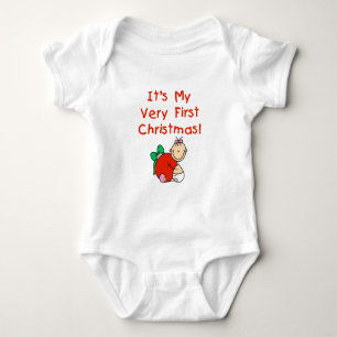 Girl Very First Christmas Tshirts et cadeaux