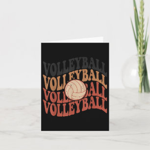 Girl Volleyball T Shirt Teen Frauen Mama Niedlich  Karte