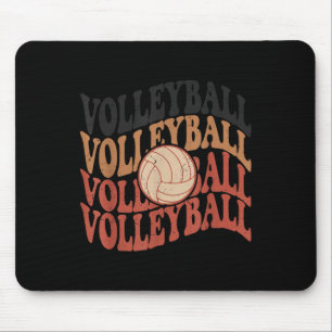Girl Volleyball T Shirt Teen Frauen Mama Niedlich Mousepad