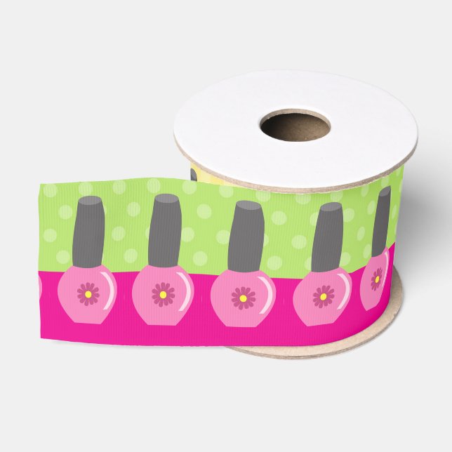 Girl Wellness-Center Birthday Party Ripsband (Spule)