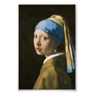 Girl with a Pearl Earring by Johannes Vermeer Fotodruck