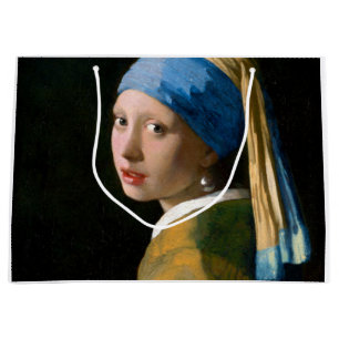 Girl with a Pearl Earring, Johannes Vermeer, 1665 Große Geschenktüte