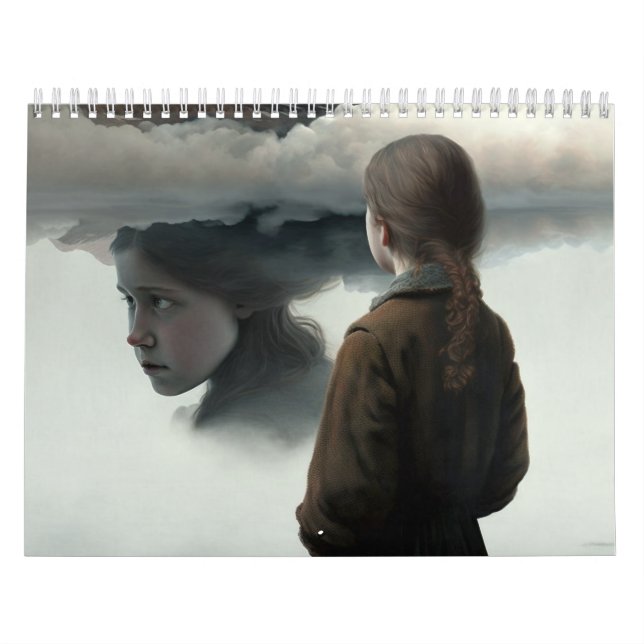 Girl with clouds kalender (Titelbild)