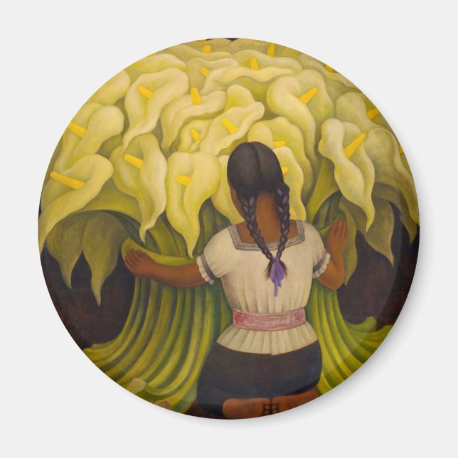 girl_with_Lilien_1941.png Magnet (Vorne)