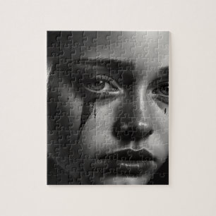 Girl with tears