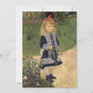 Girl with Watering Can by Renoir, Geburtstagsparty Einladung