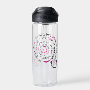 Girl Zitat Guter Geschmack in Musik Schlechter Ges Trinkflasche