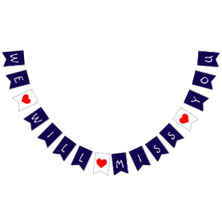 Girlandenbanner Wimpelkette