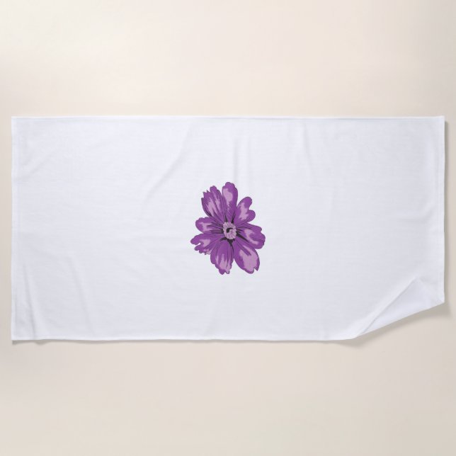 Girlanstil, Leichtbaumpflanze, gebleichte Zeder Strandtuch (Vorderseite)
