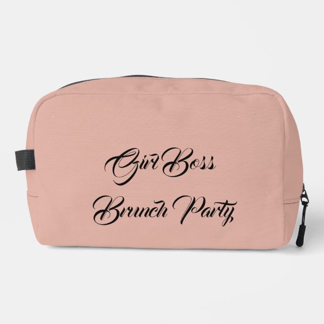 GirlBoss Brunch Party Waschbeutel (Vorderseite)