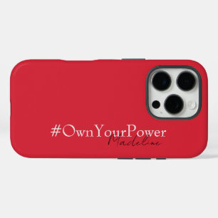 Girlboss Empowerment-Geschenk - Personalisierter N iPhone 16 Pro Hülle