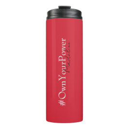Girlboss Empowerment-Geschenk - Personalisierter N Thermosbecher