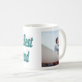 Girlfriend-grüne Typografie Kaffeetasse