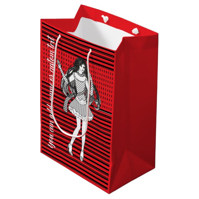 girlfriend mittlere geschenktüte (Vorderseite Schrägansicht)