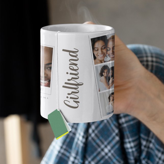 Girlfriend Photo Collage Mug Kaffeetasse (Von Creator hochgeladen)