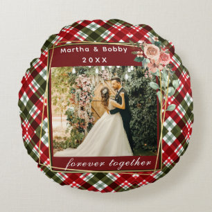 Girlfriend Together Forever Foto Rundes Kissen