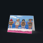 Girlfriends Karte<br><div class="desc">Eine lustige Karte für jemanden,  der nicht dort ist,  wo er will,  Geburtstag zu haben. Fügen Sie den Text für Ihre eigenen Ideen für diese Karte hinzu oder bearbeiten Sie ihn. Ideal für die Rothüte,  die Party zu schreien,  oder eine Freundin kommt weg. Viel Spaß!</div>