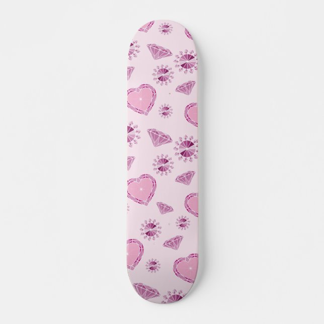 Girlie Bling Skateboard (Vorne)