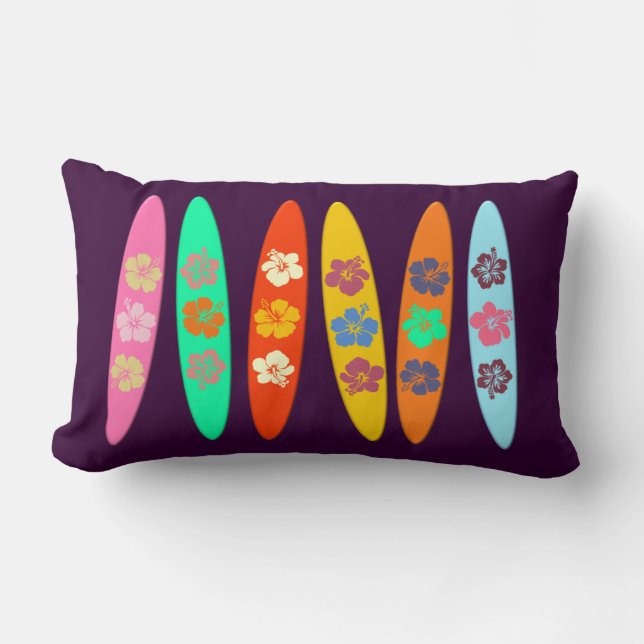 Girlie Flows Surfboards Lendenkissen (Vorderseite)