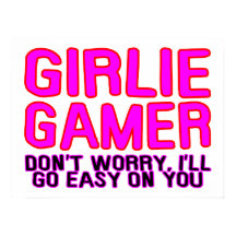 Girlie Gamer Going Easy