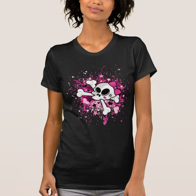 Girlie Skull T-Shirt (Vorderseite)