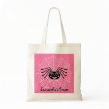 Girlie Spinne auf Netz-personalisierter