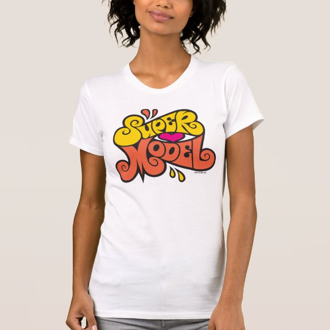 GirlieWear SuperModel T-Shirt (Vorderseite)