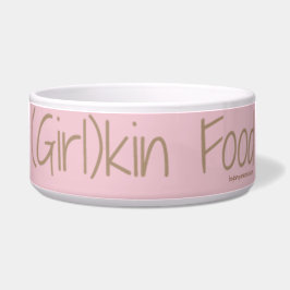 Girlkin Nahrungsmittelschüssel Napf