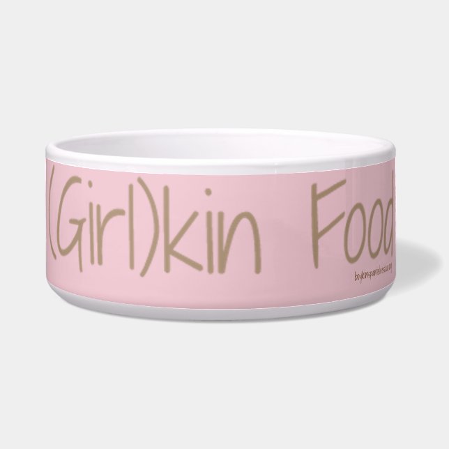 Girlkin Nahrungsmittelschüssel Napf (Vorderseite)