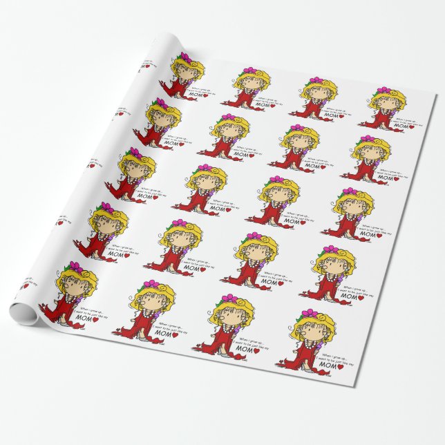girllikemomm.png geschenkpapier (Ungerollt)