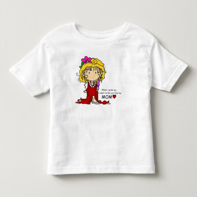 girllikemomm.png kleinkind t-shirt (Vorderseite)