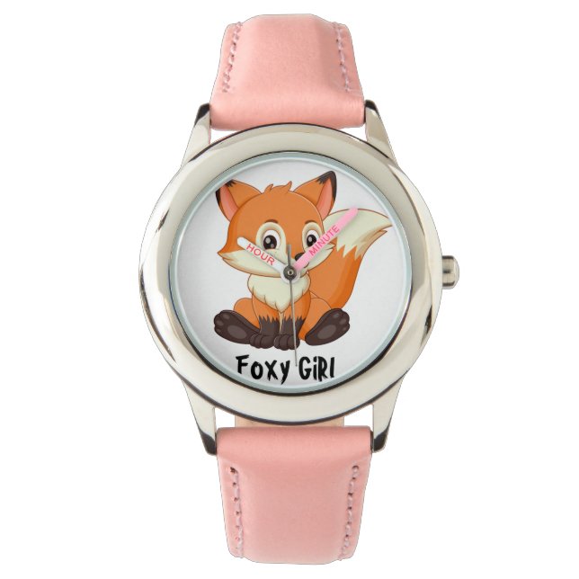 Girlly fox eWatch Armbanduhr (Vorderseite)