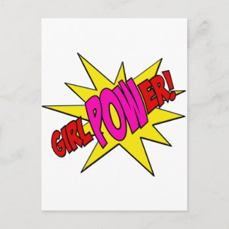 GirlPOWer Postkarte