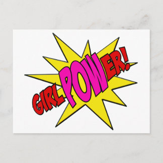 GirlPOWer Postkarte