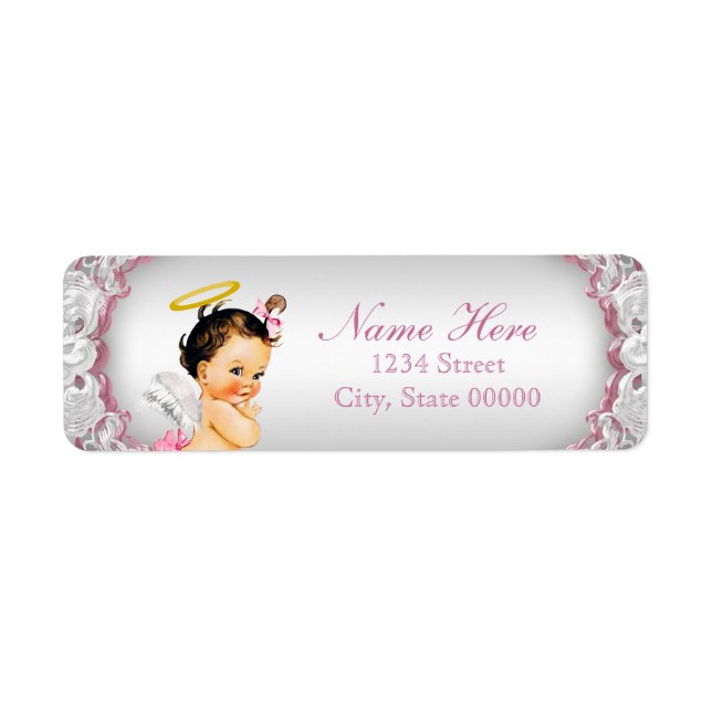 Girls Angel Taufe Christening (Vorne)