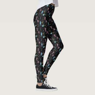 Girls Archery - Girly Hearts Stars Archer Leggings