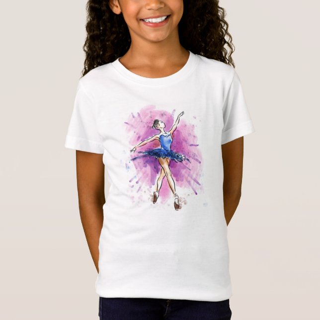 Girls Ballet Shirt (Vorderseite)