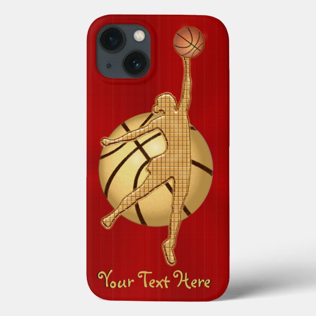Girls Basketball Handys Fälle PERSONALISIERT Case-Mate iPhone Hülle (Rückseite)