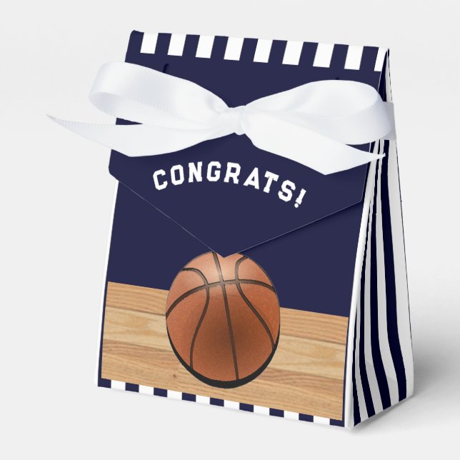 Girls Basketball Team Glückwunschs Geschenkschachtel (Vorderseite)