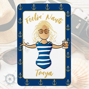 Girls Beach Weekend für ihre sonnige Ferientür Magnet