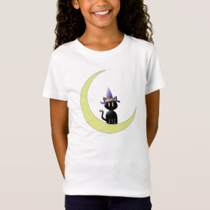 Girls' Bella Angepasst Babydoll T - Shirt/Black Ca T-Shirt
