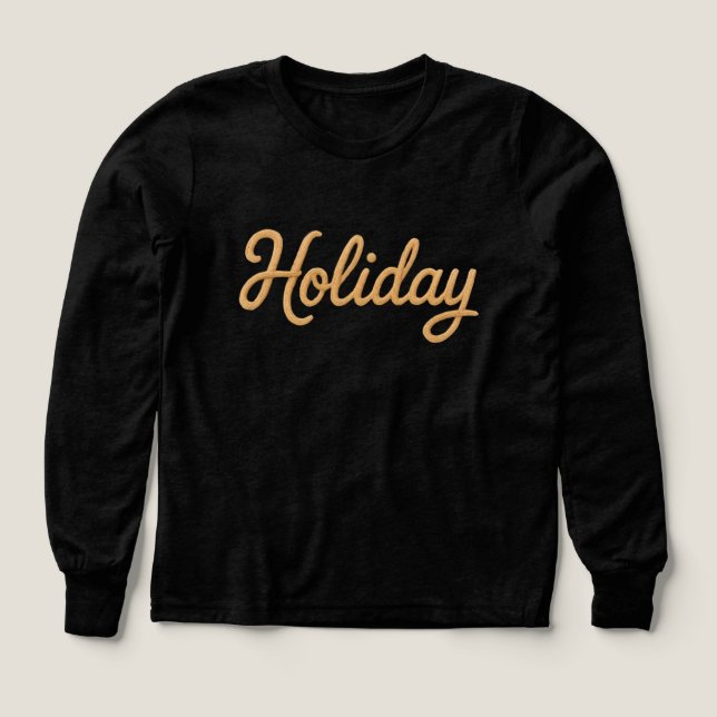 Girls Bella+Canvas Tri-blend Long Sleeve Shirt, So (Motif recto)