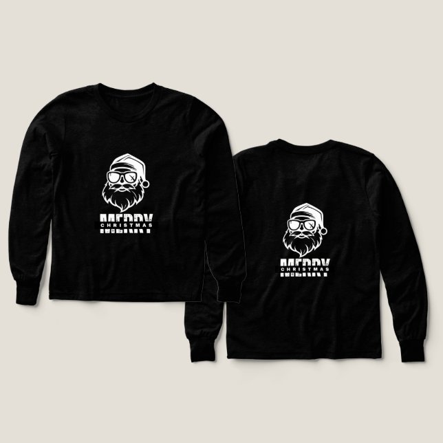 Girls Bella Leinwand Tri-mix Langschläfer Shirt (Design Vorder- & Rückseite)